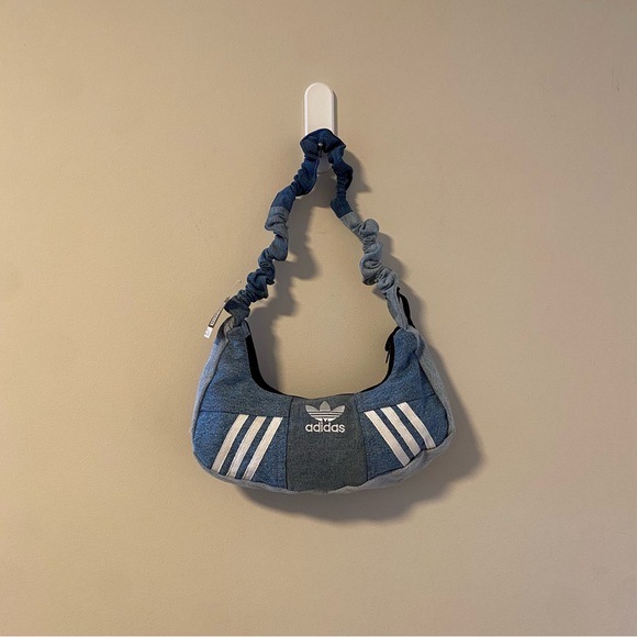 Adidas Reworked Denim Shoulder Bag - Picture 2 of 5